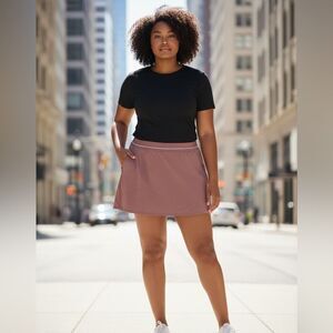 Soybu Resort Skort Purple Athletic Skirt w Built-In Shorts – XXL – NWT